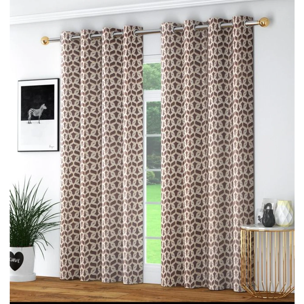 Smooth Finish Polyester Window Curtains