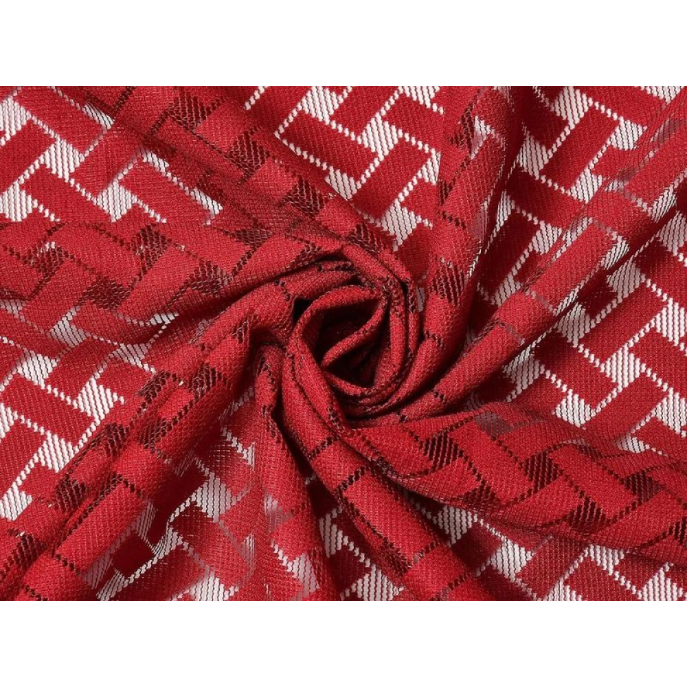 Stylish Room Darkening Polyester Window Curtains for Sliding Window