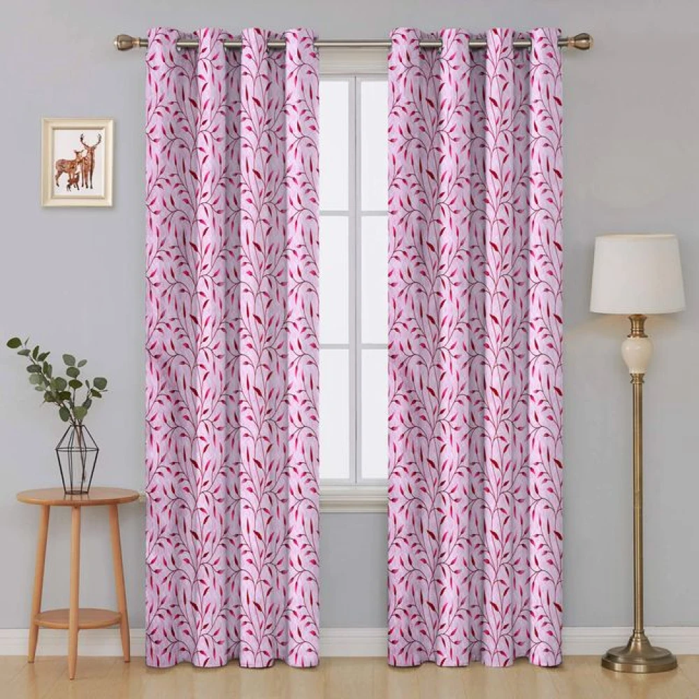 Sunlight Blocking Polyester Window Drapes