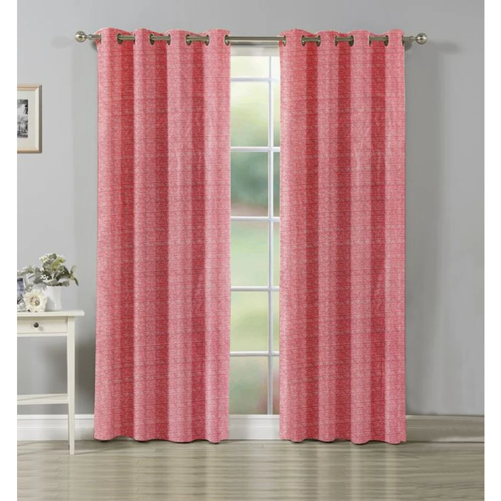 Triple Weave Polyester Window Curtains
