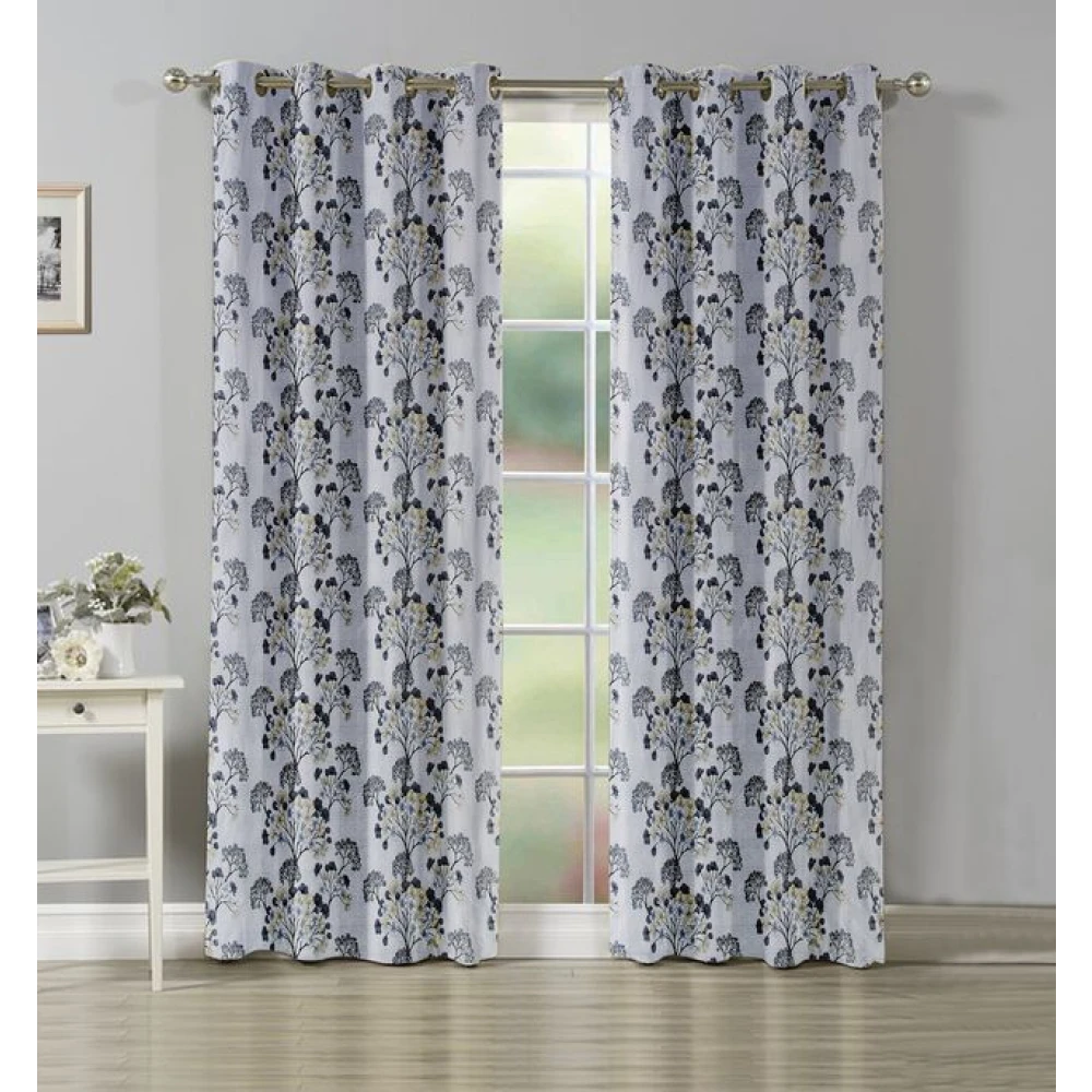 Room Darkening Polyester Window Curtains for Kids Room Window