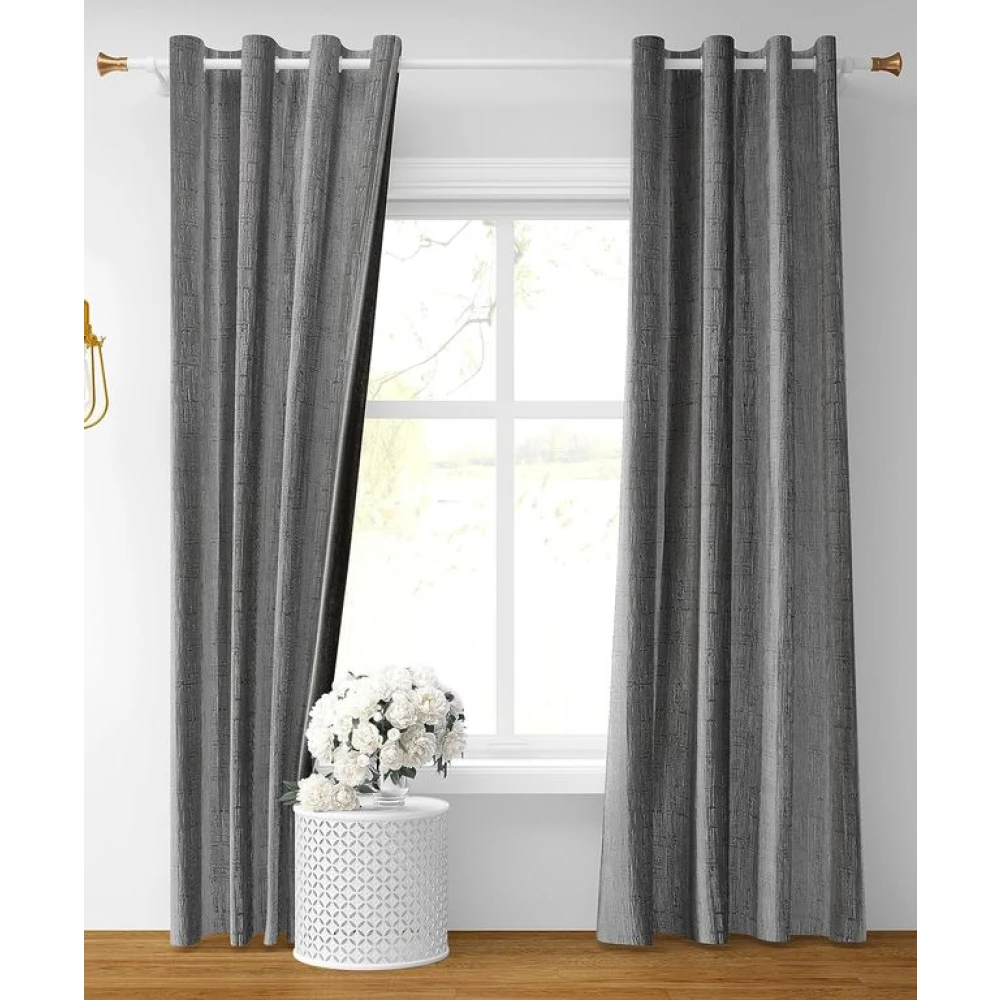 Minimal Design Polyester Window Curtains