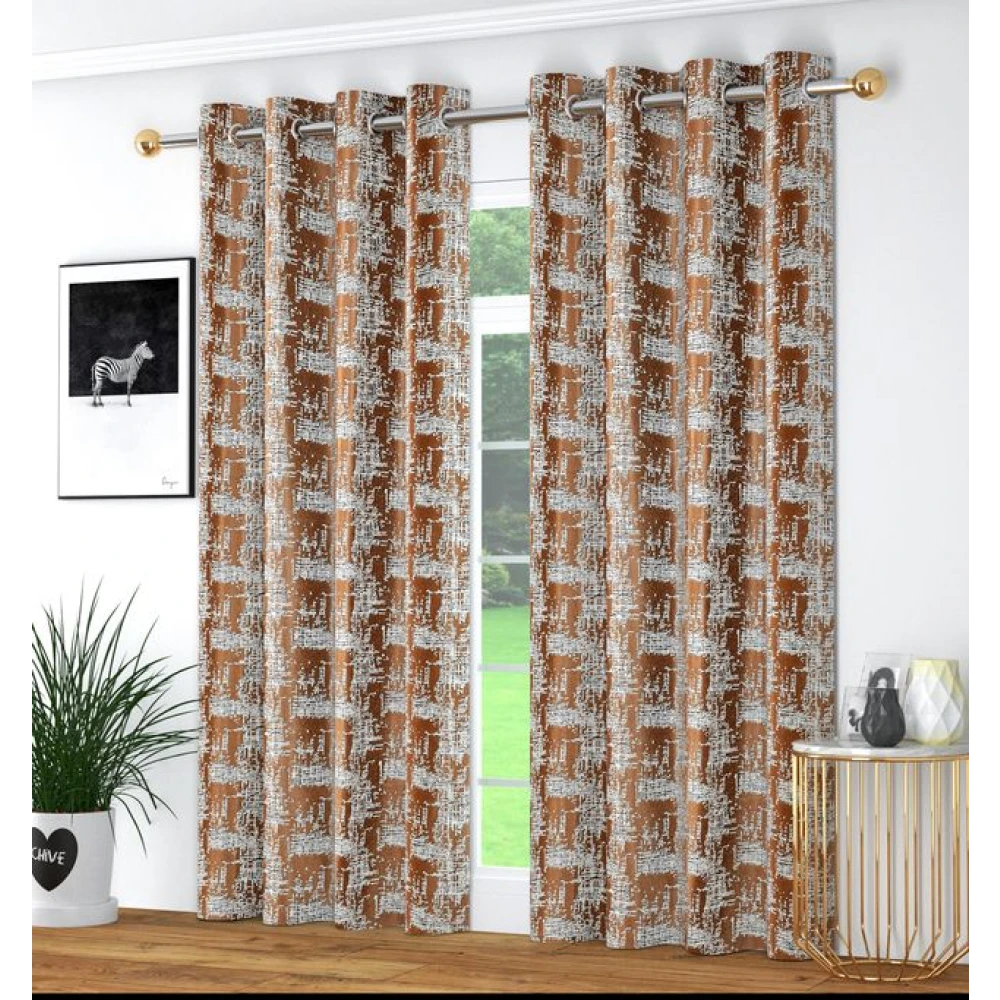Soft Room Darkening Polyester Window Curtains for Office Window