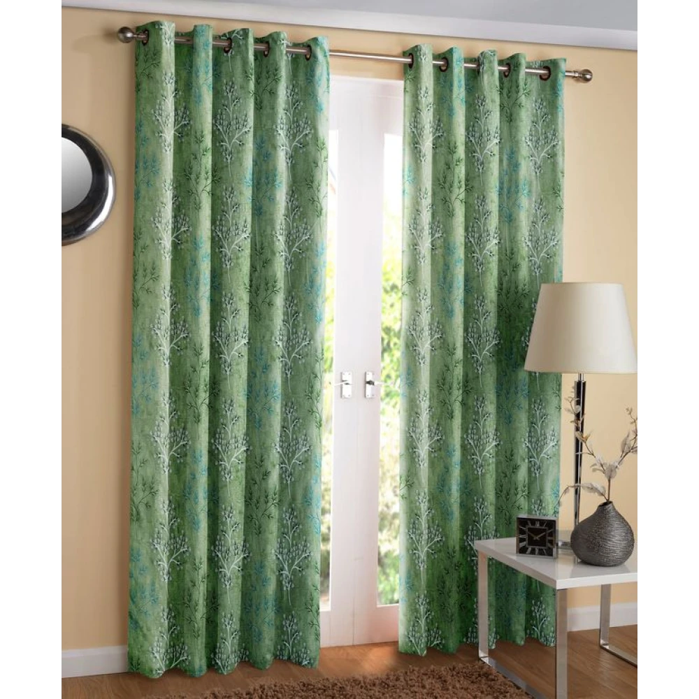 Classic Solid Polyester Window Curtains
