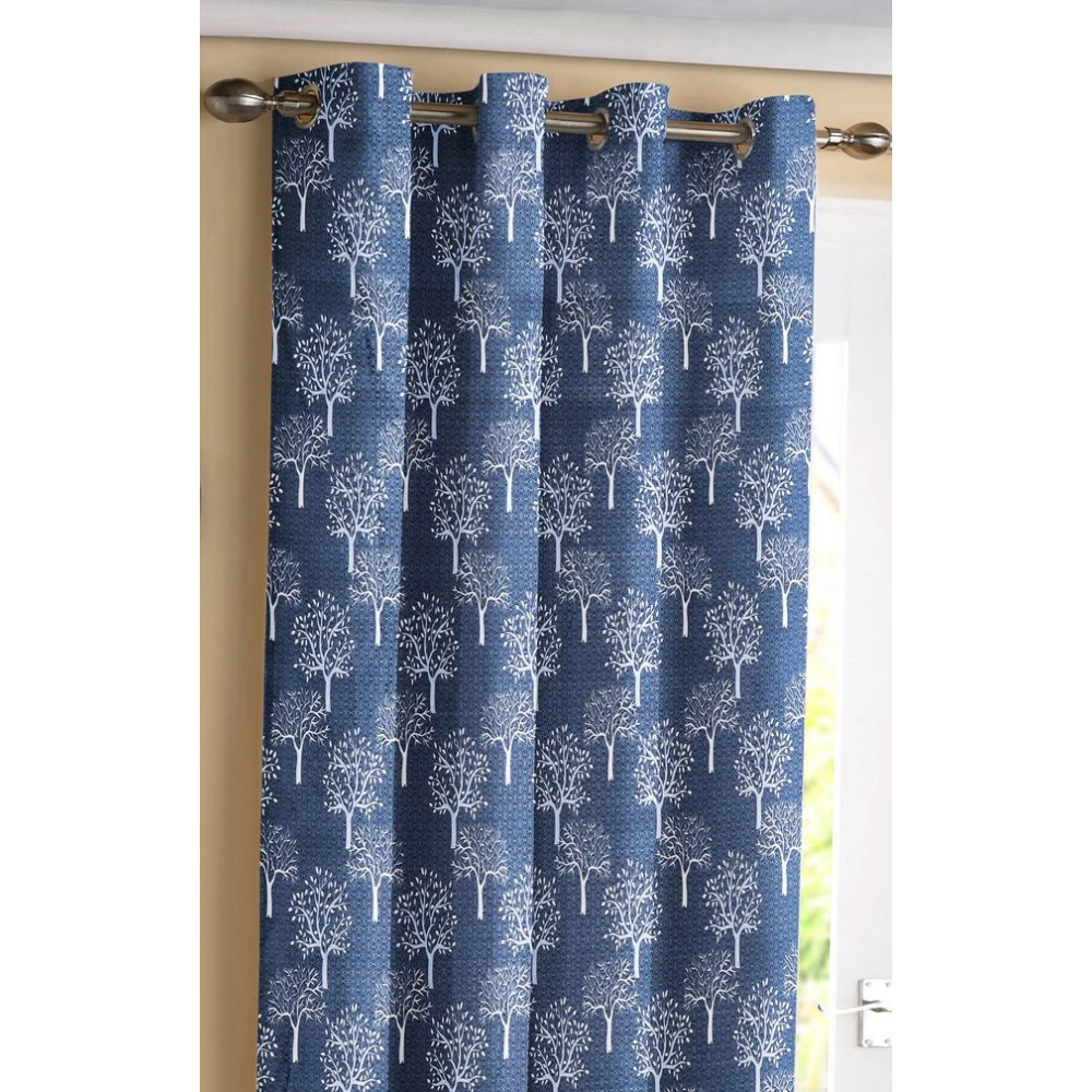 Bedroom Privacy Polyester Window Curtains
