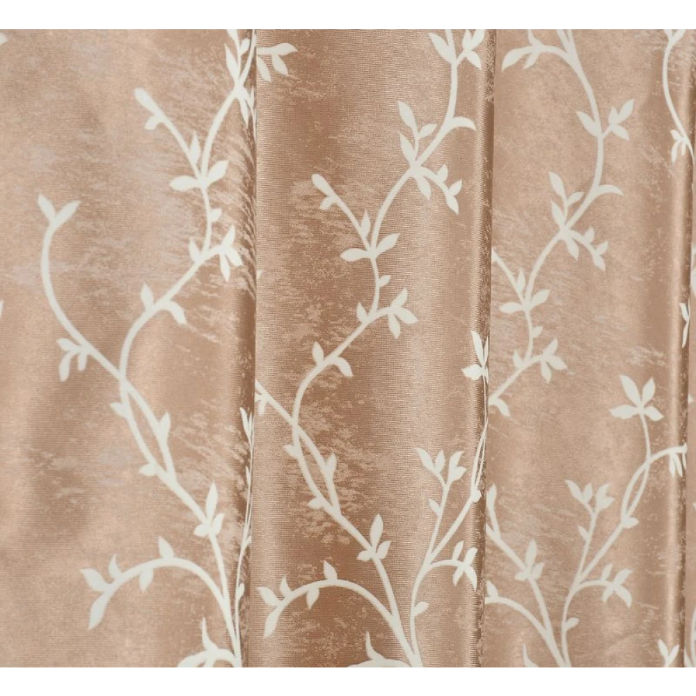 Heavy Room Darkening Polyester Window Curtains for Large Window