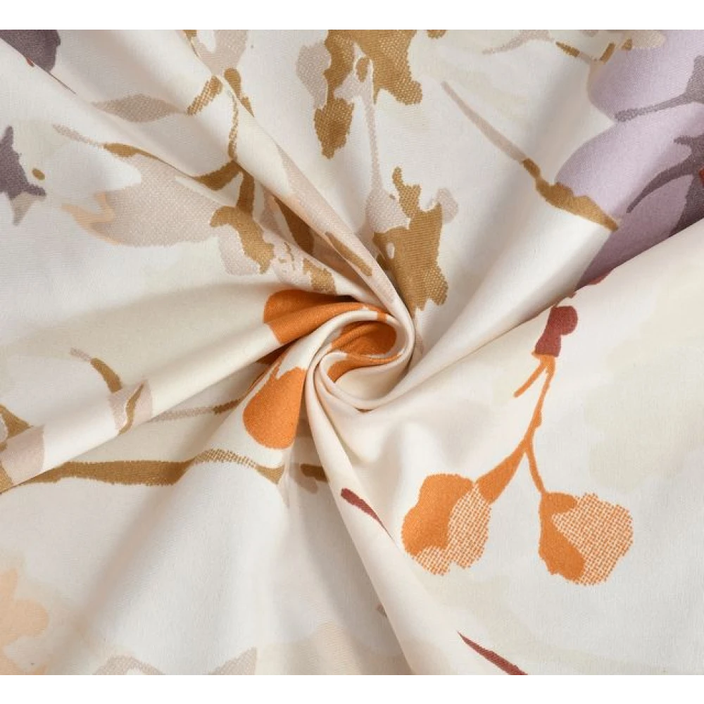 Everyday Use Glace Cotton Double Bed Sheet with 2 Pillow Covers