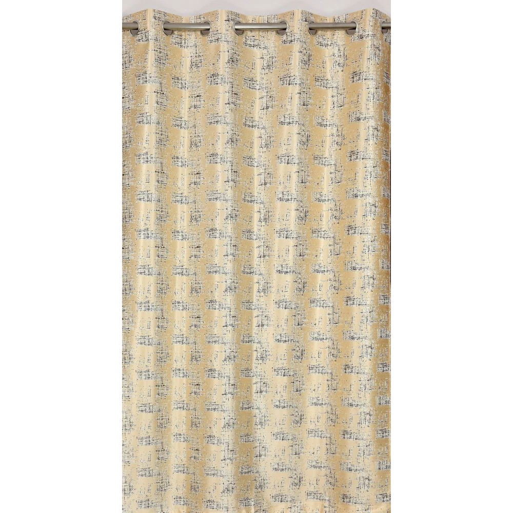 Soft Room Darkening Polyester Window Curtains for Balcony Door