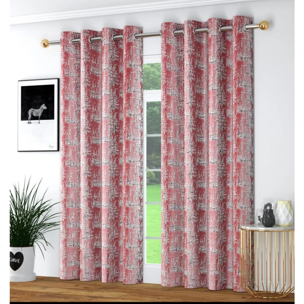 Soft Room Darkening Polyester Window Curtains for Home Decor