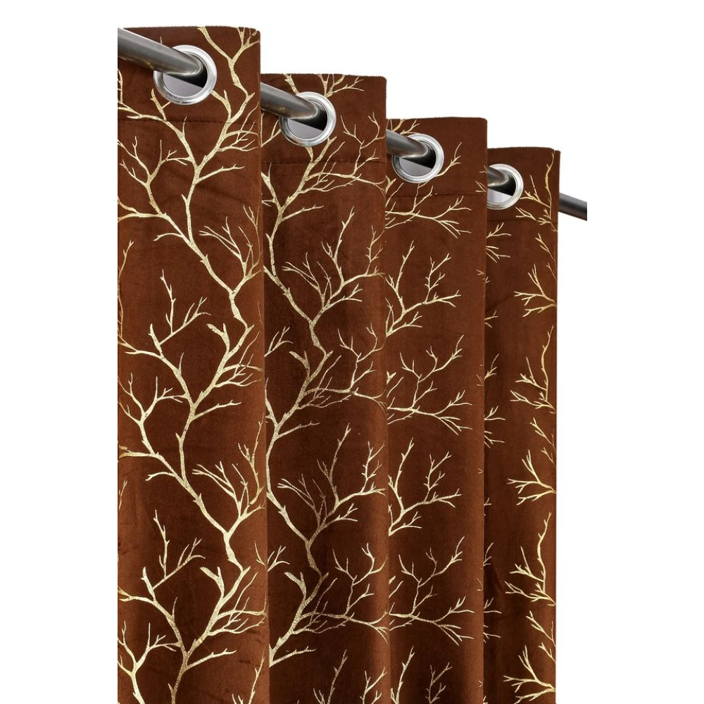 Soft Room Darkening Polyester Window Curtains