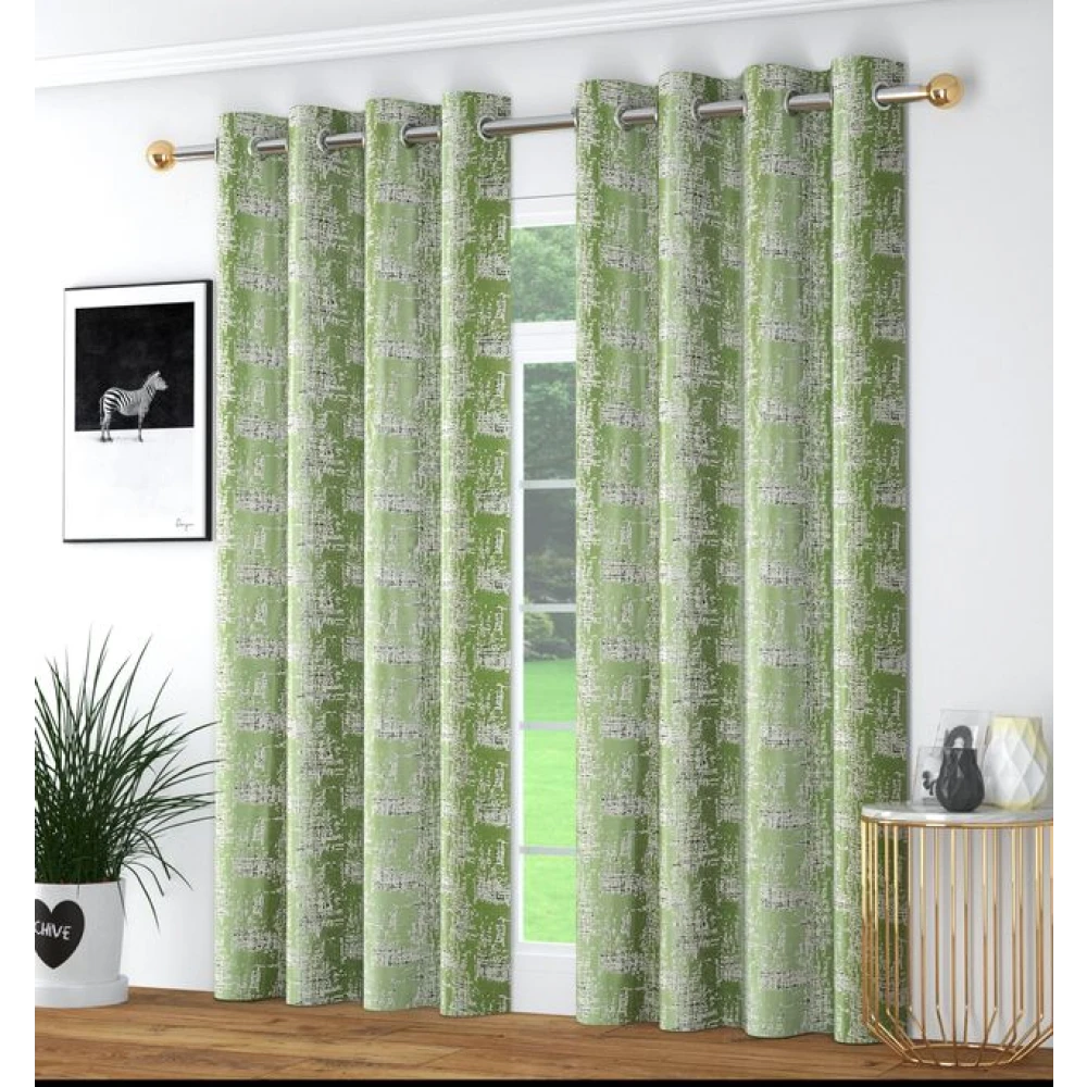 Soft Room Darkening Polyester Window Curtains for Large Window