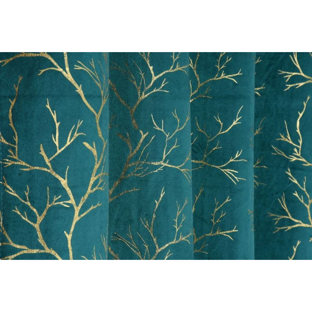 Luxury Room Darkening Polyester Window Curtains for Sliding Window