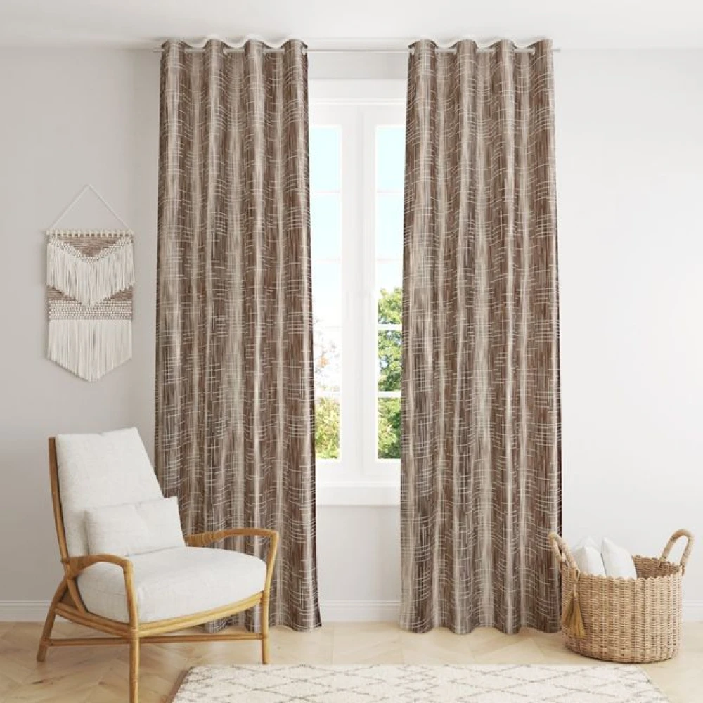 Luxury Solid Window Curtain Panels