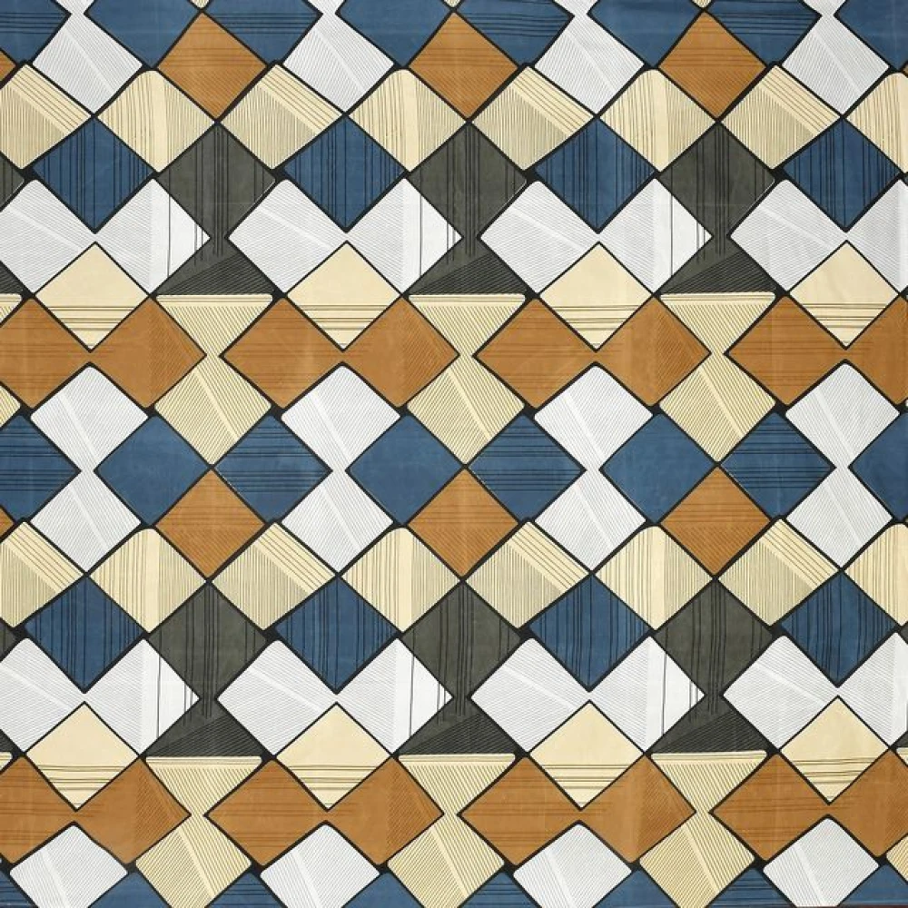 Designer Glace Cotton Fitted Sheet for Double Bed with Pillow Covers