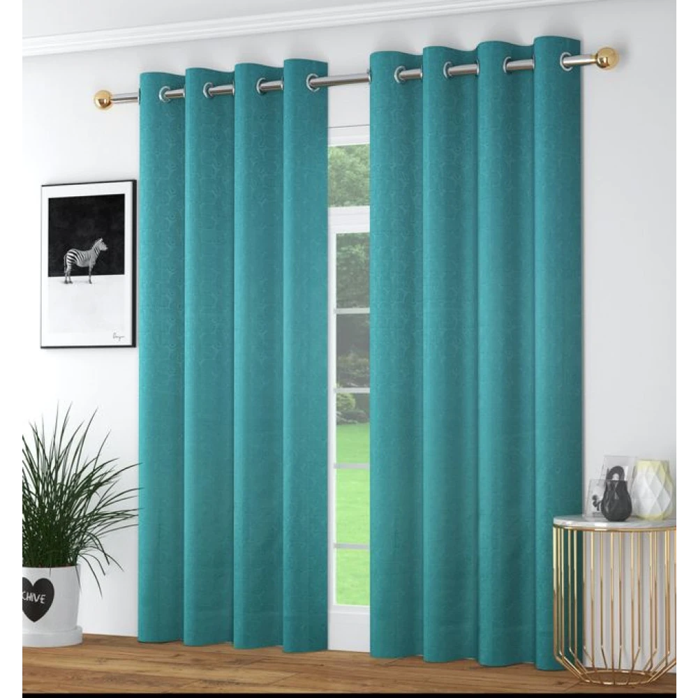 Designer Room Darkening Polyester Window Curtains for Office Window