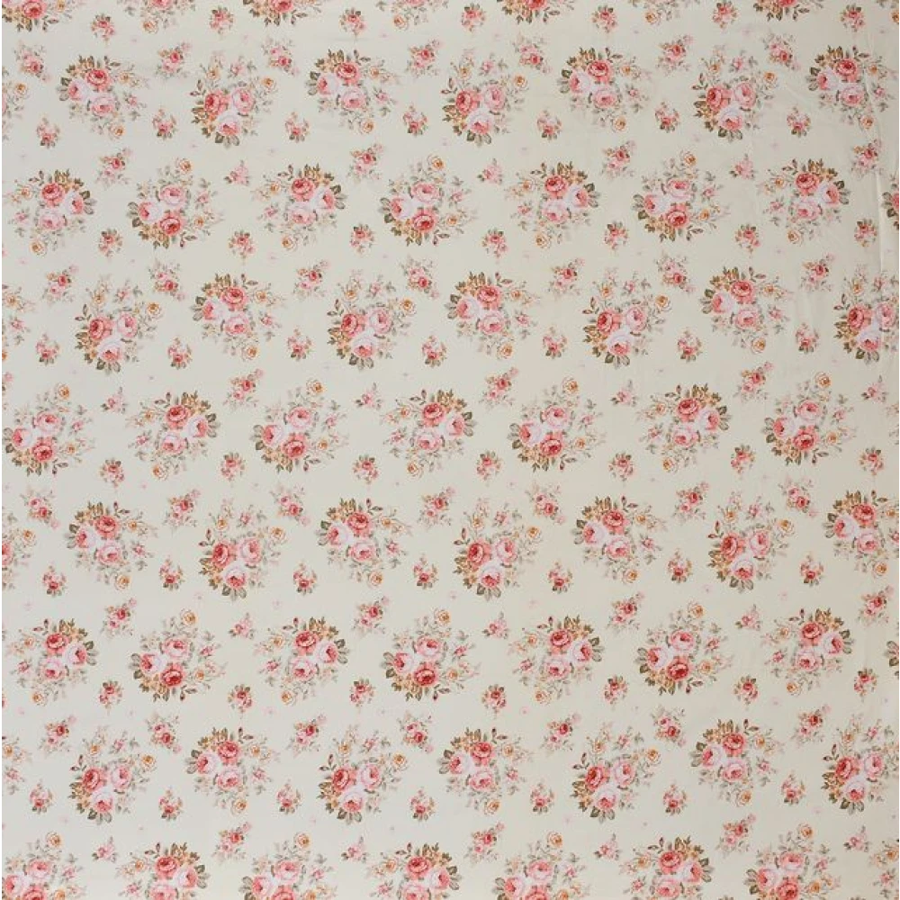 Premium Double Bed Glace Cotton Fitted Sheet with 2 Pillow Covers