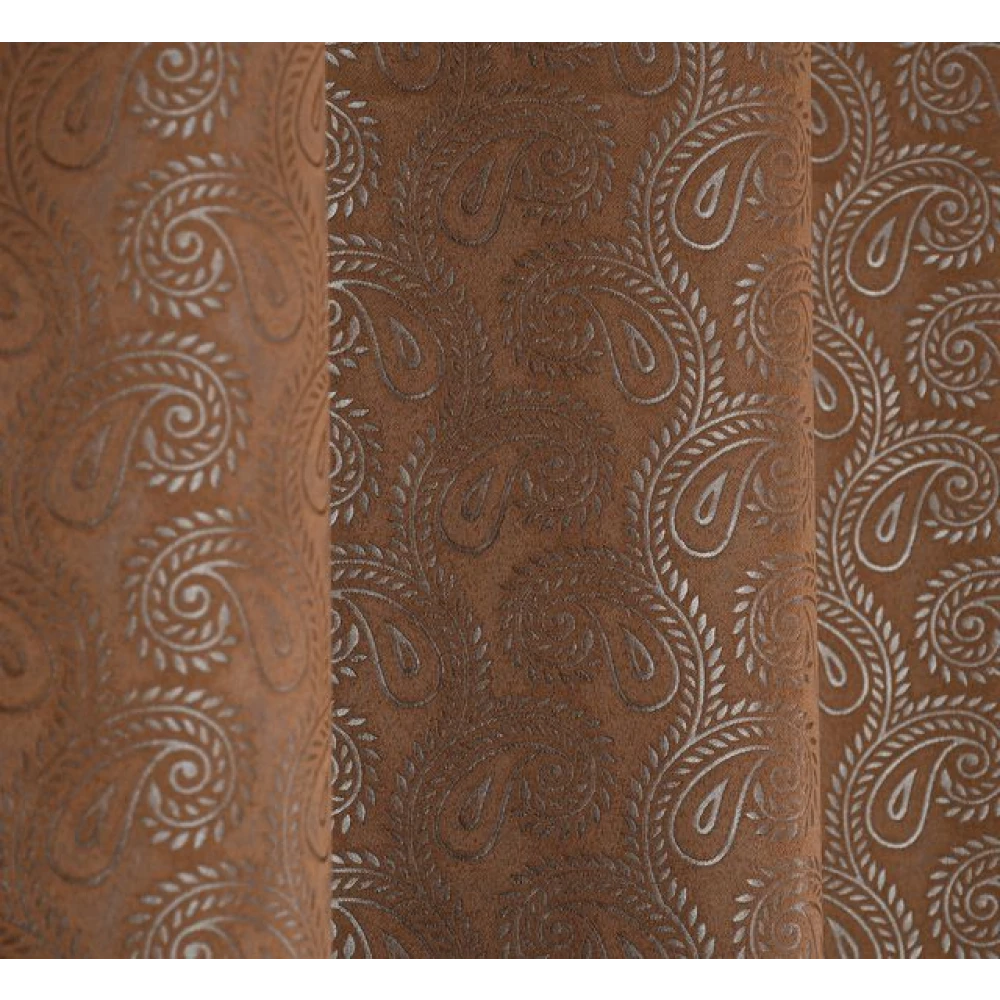 Designer Room Darkening Polyester Window Curtains for Sliding Window