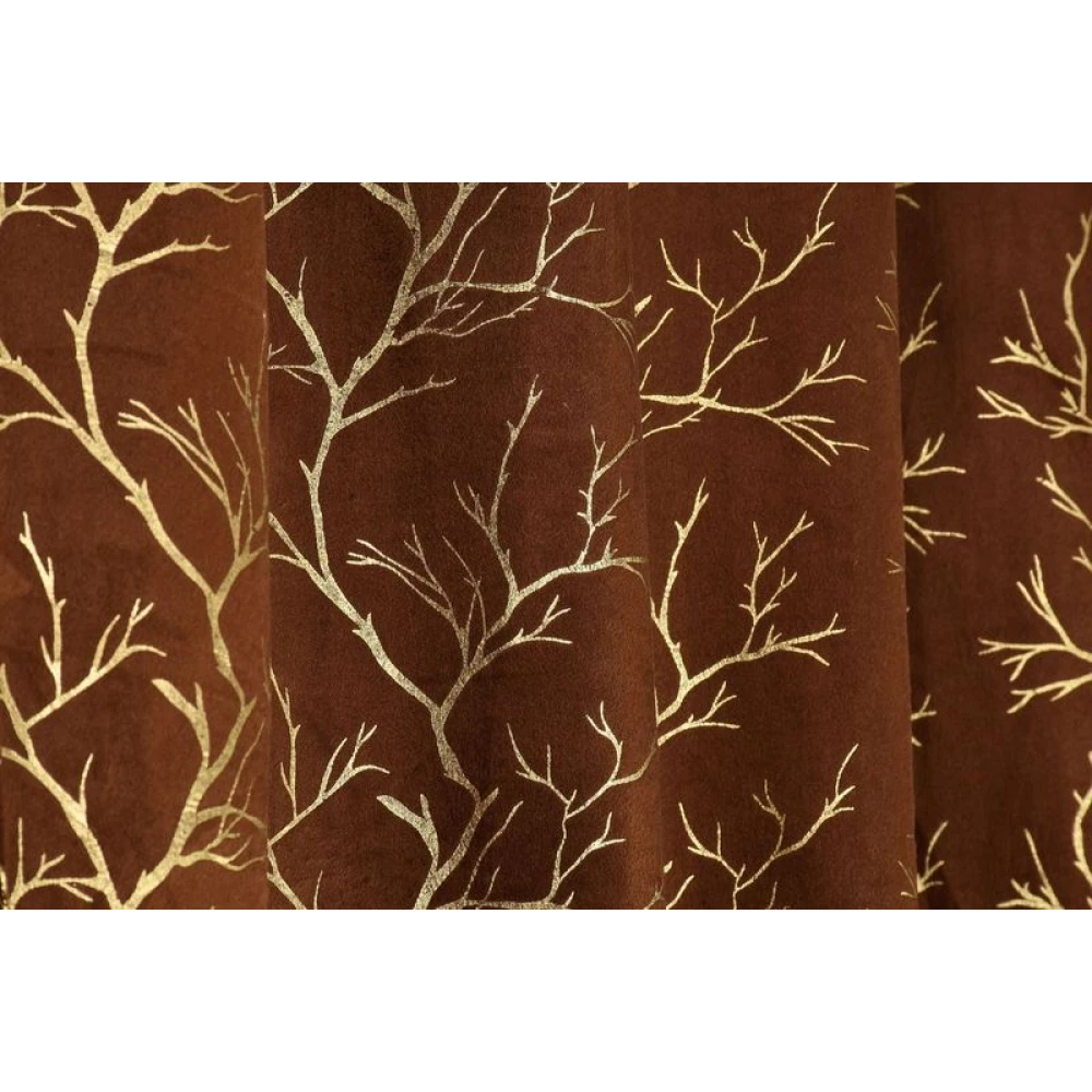 Soft Room Darkening Polyester Window Curtains