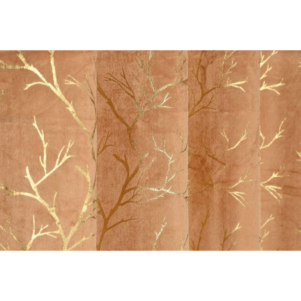 Luxury Room Darkening Polyester Window Curtains for Home Decor