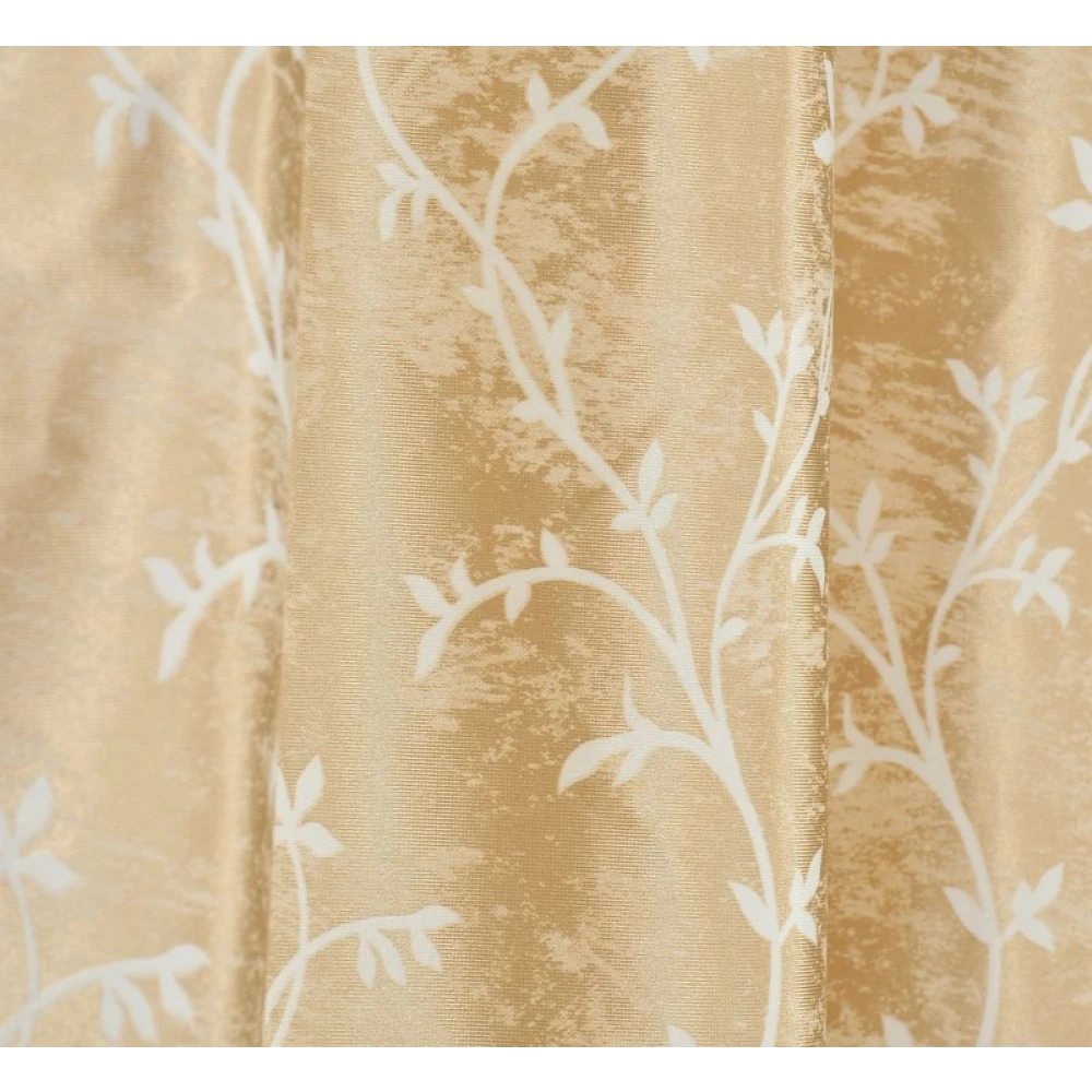 Heavy Room Darkening Polyester Window Curtains for Sliding Window