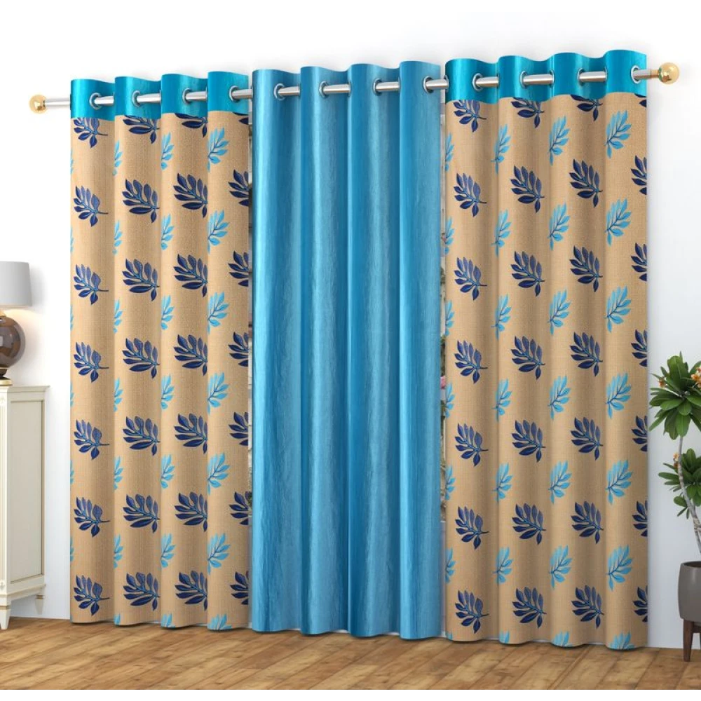Elegant Room Darkening Polyester Window Curtains for Home Decor
