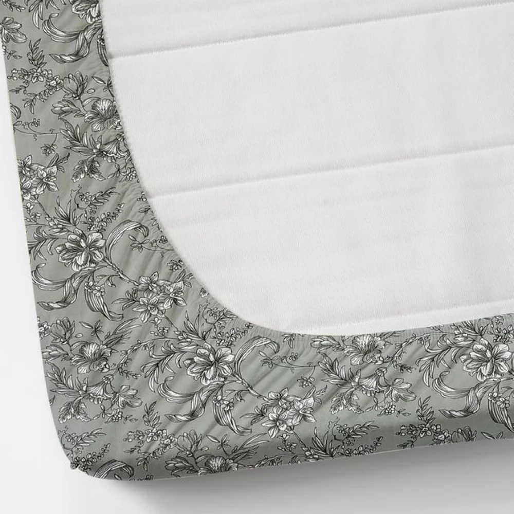 Smooth Glace Cotton Double Bed Bedsheet with 2 Pillow Covers