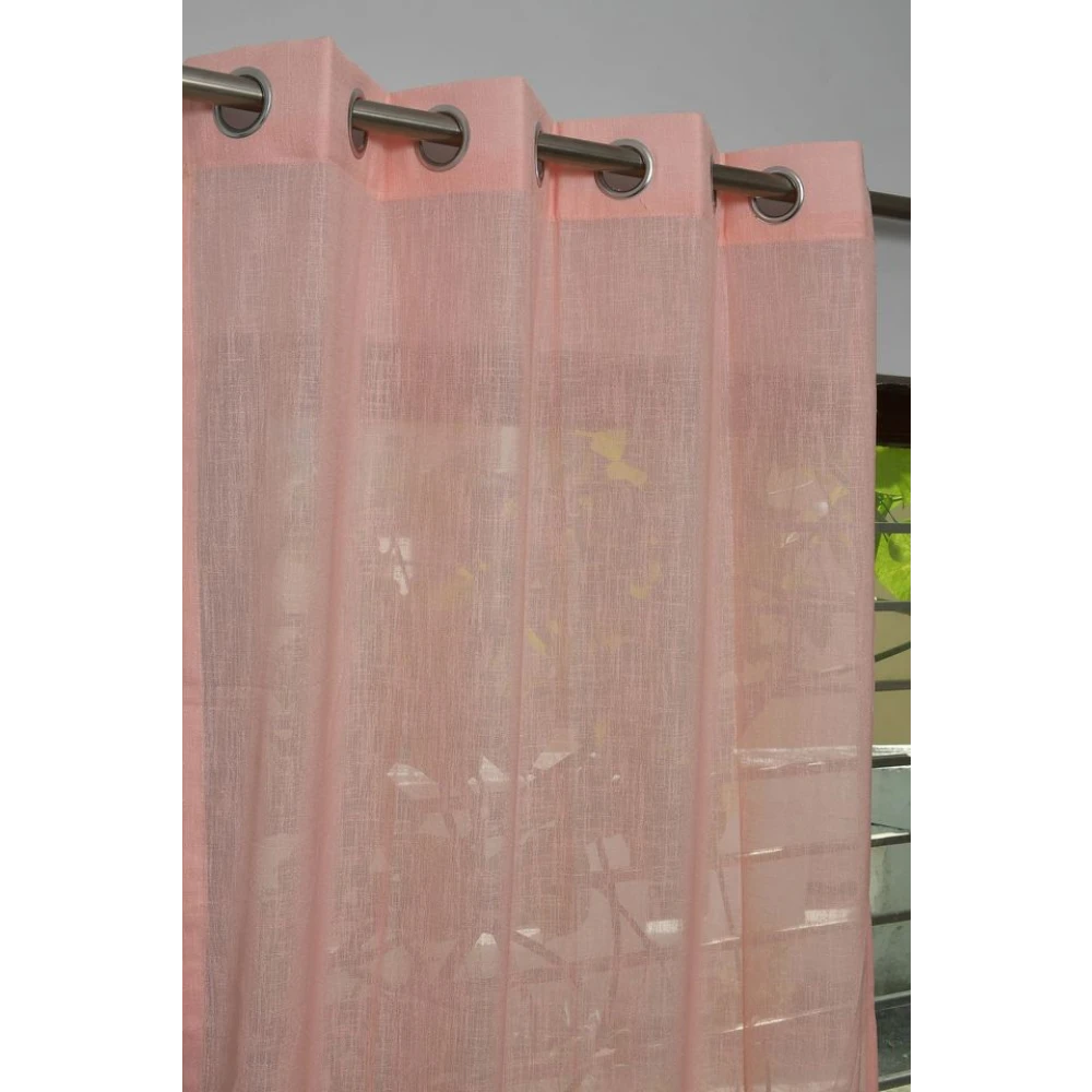 Contemporary Polyester Window Curtain Set