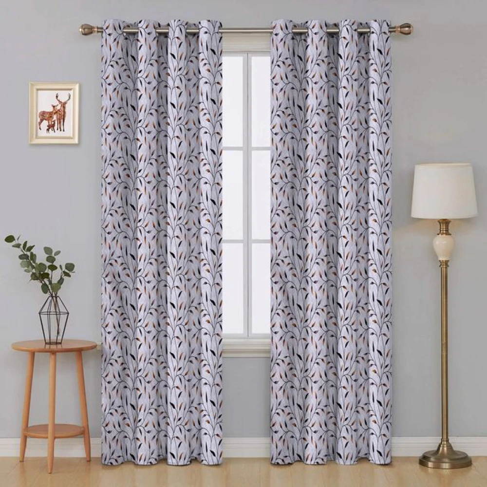 Thermal Insulated Polyester Window Curtain Panels