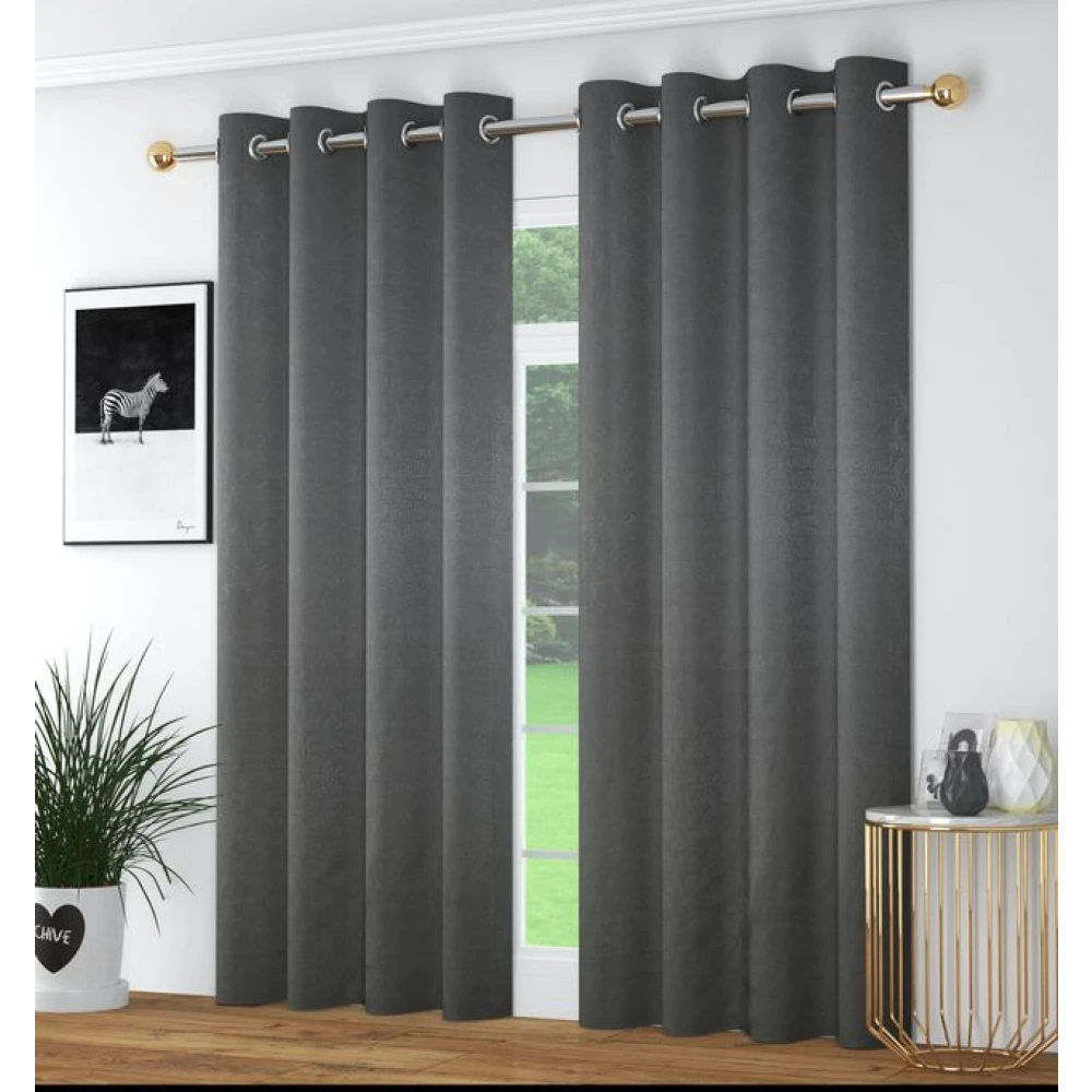 Designer Room Darkening Polyester Window Curtains for Home Decor