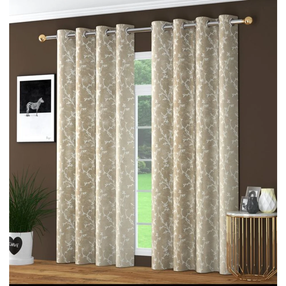 Heavy Room Darkening Polyester Window Curtains for Office Window
