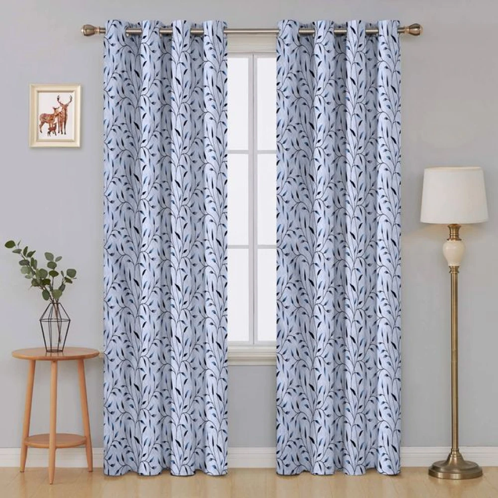 Noise Reducing Polyester Curtains for Bedroom Window