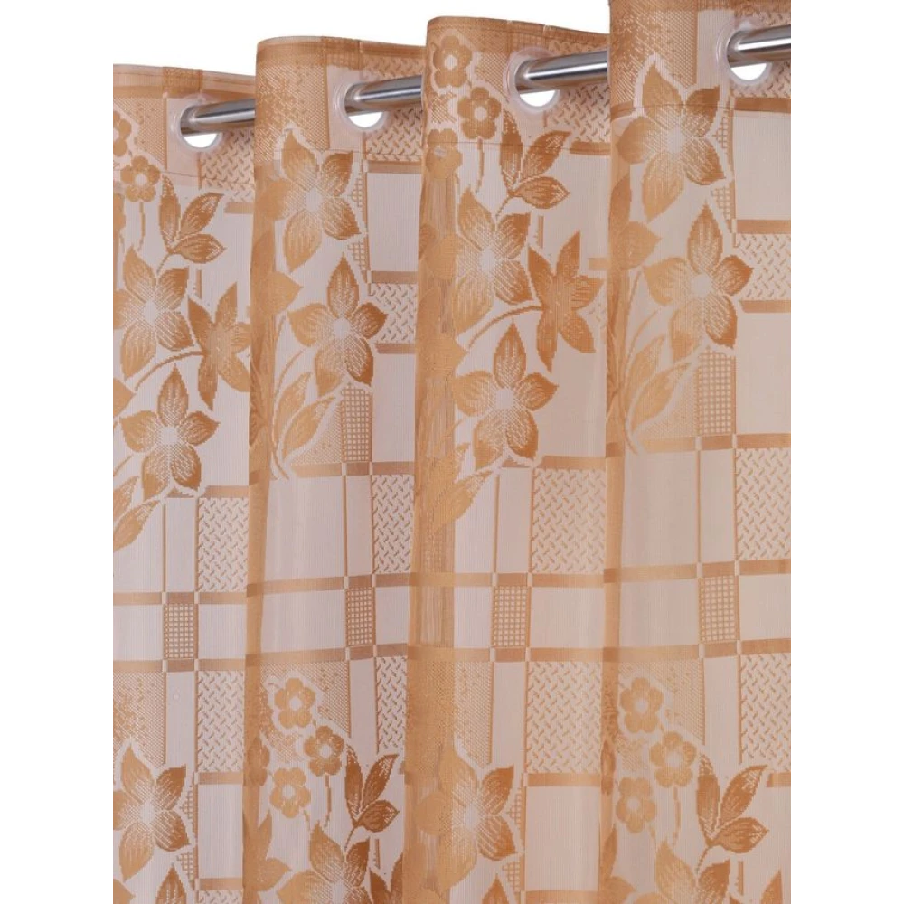 Designer Interior Blackout Curtains (Beige color)