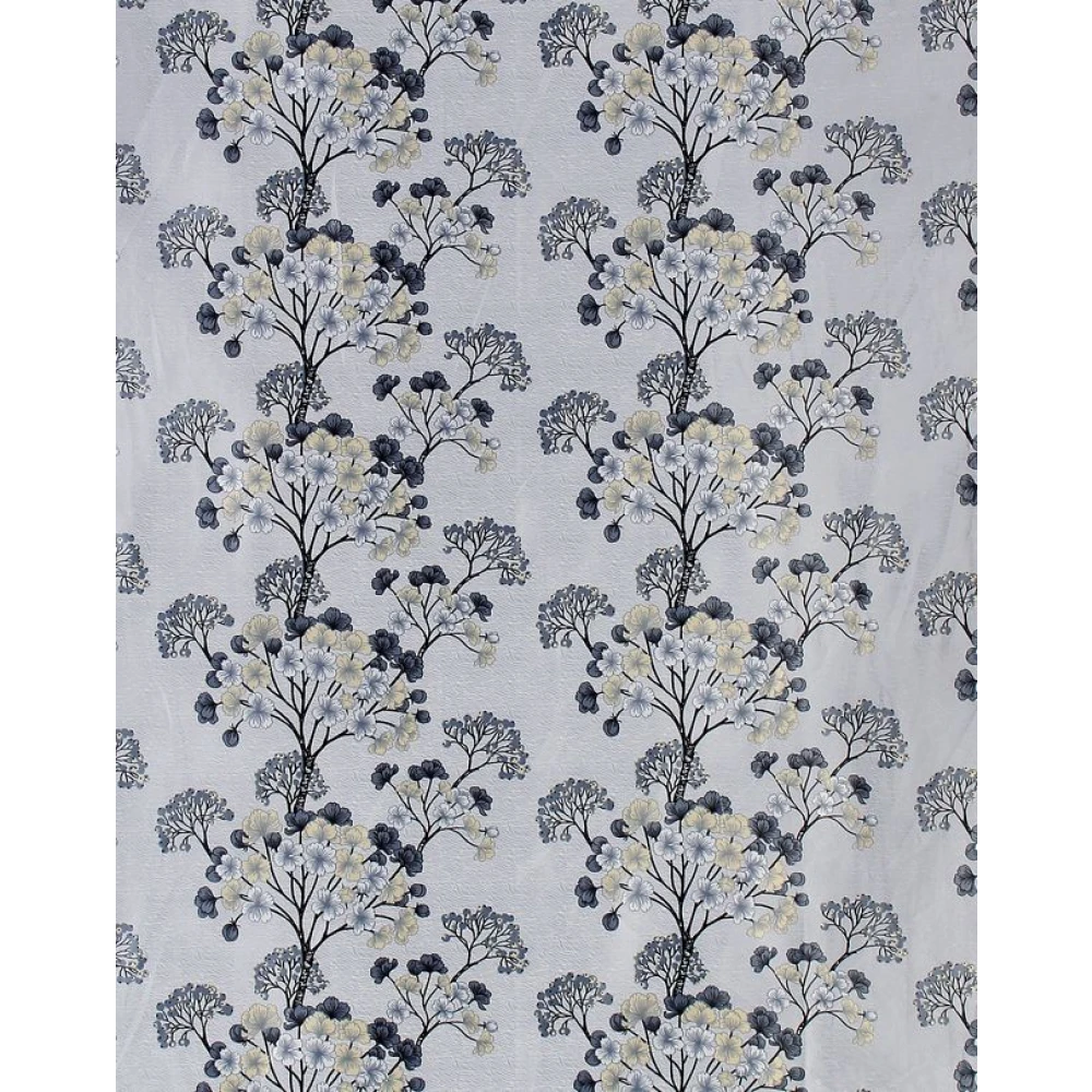 Room Darkening Polyester Window Curtains for Large Window Gray