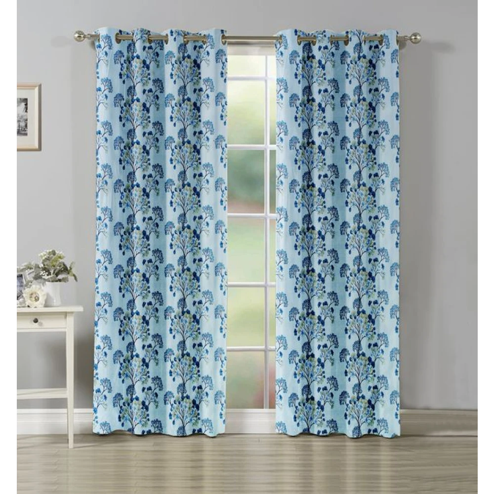 Room Darkening Polyester Window Curtains