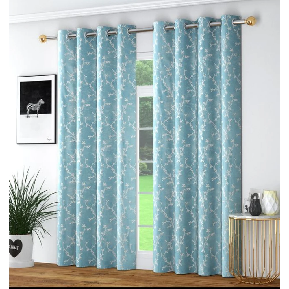 Heavy Room Darkening Polyester Window Curtains for Balcony Door