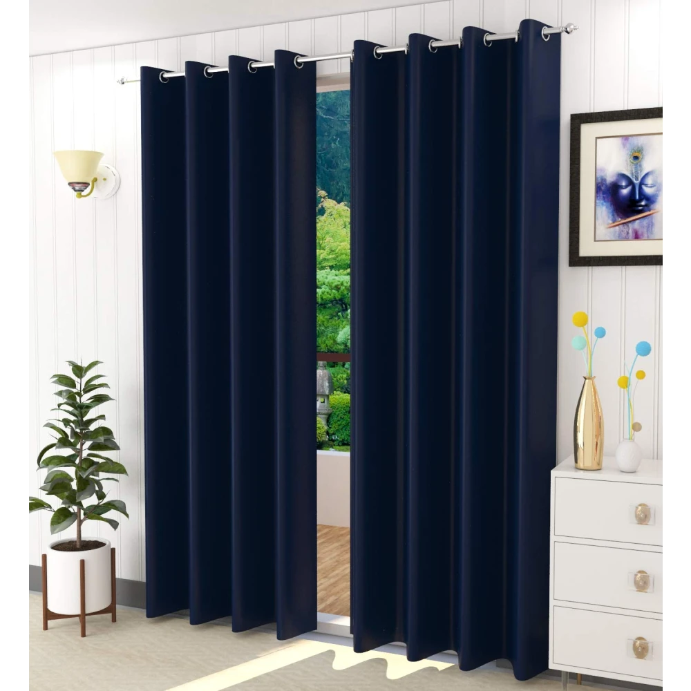 Premium Room Darkening Polyester Window Curtains