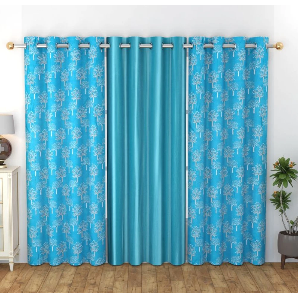 Living Room Blackout Polyester Curtains