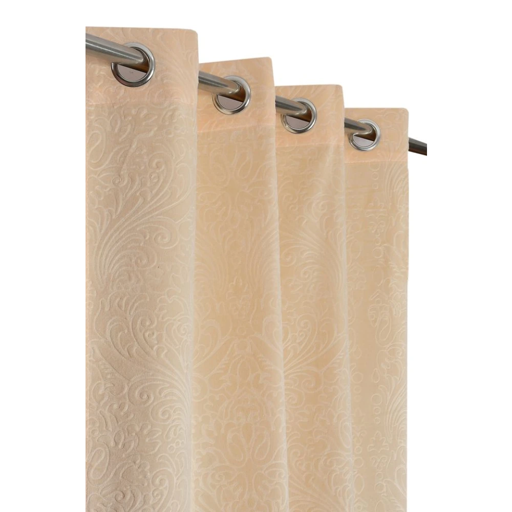 Classic Room Darkening Polyester Window Curtains for Large Window