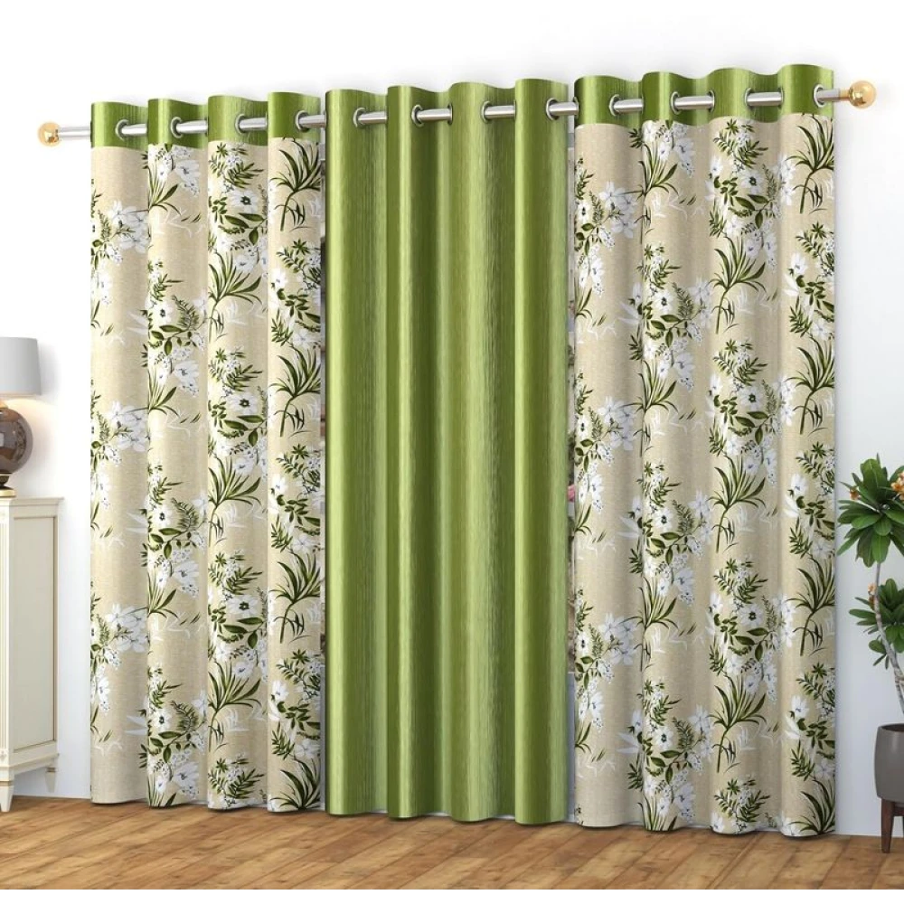 Designer Room Darkening Polyester Window Curtains for Kids Room Window