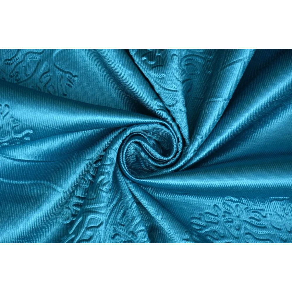 Solid Color Polyester Window Curtains