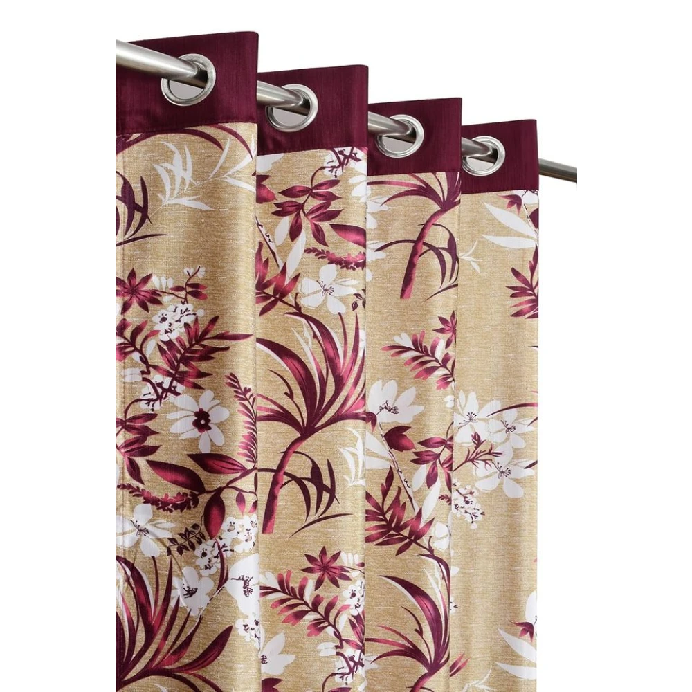 Designer Room Darkening Polyester Window Curtains for Home Window