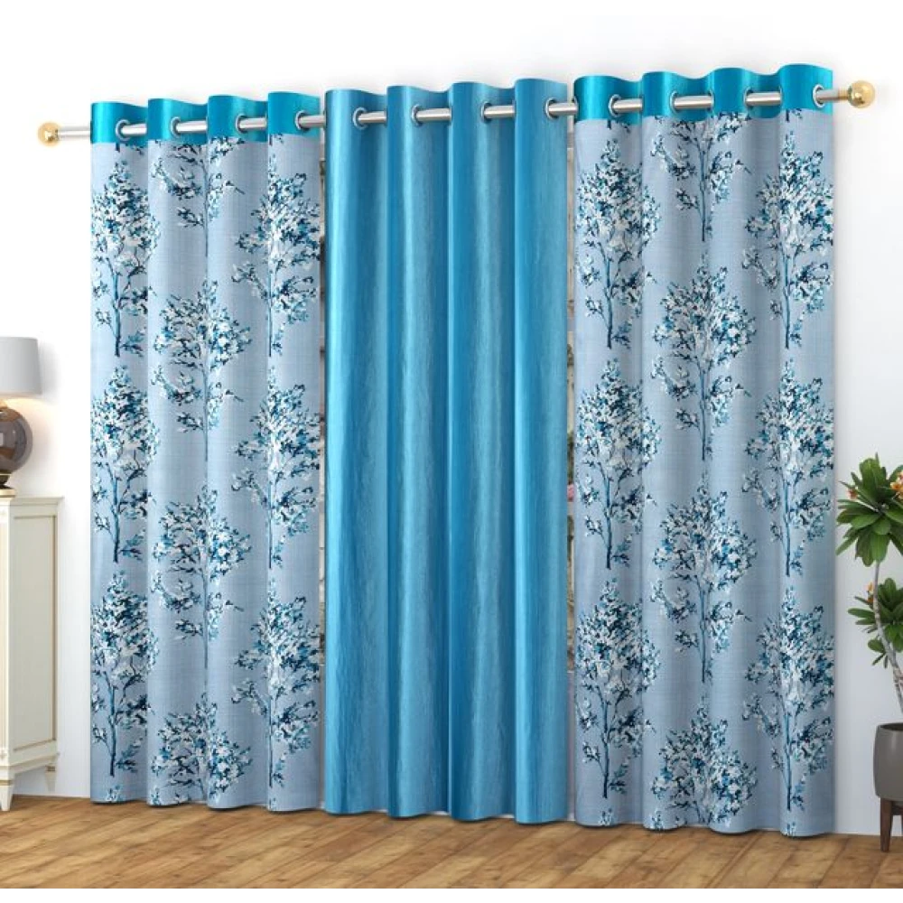 Premium Room Darkening Polyester Window Curtains for Home Decor