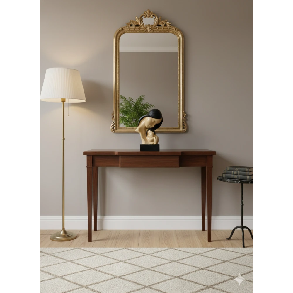 Mother Child Son Daughter Idol Statue Heart Warming Mother's Love Gift Showpiece for Home Decor Office Table Decoration - Baby Shower for Mom, Handcrafted Mother Baby Showpiece Gift