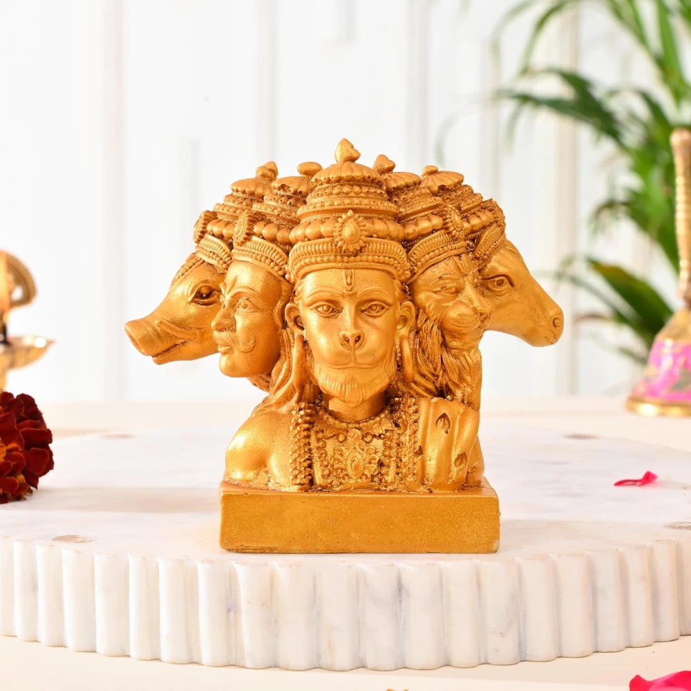Panchmukhi Hanuman Ji Statue Panchmukhi Hanuman Ji Murti Hanuman Ji Idol Sclupture Bajrang Bali Idol Sankat Mochan Bajrang Bali Veer Maruti Idol