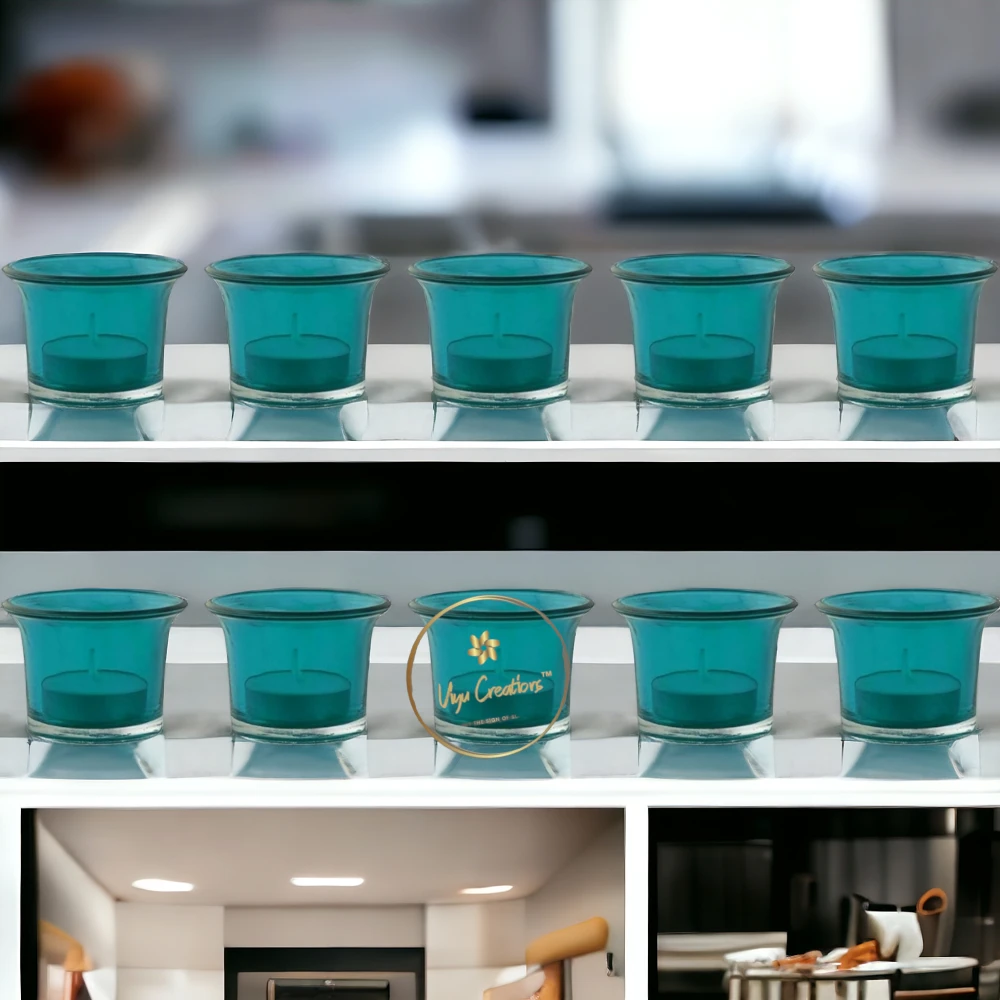 Glass Tealight Candle Holder Decorative For Home