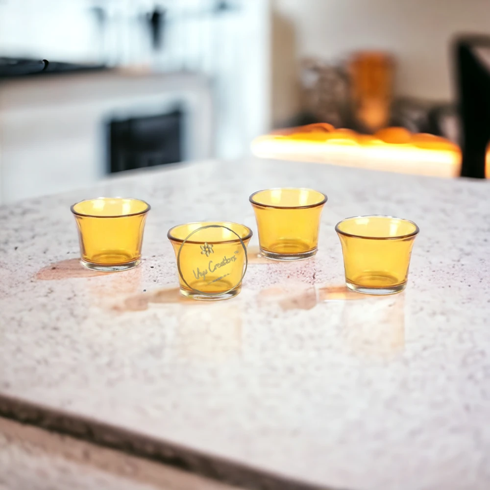 Glass Tealight Candle Holder Decorative