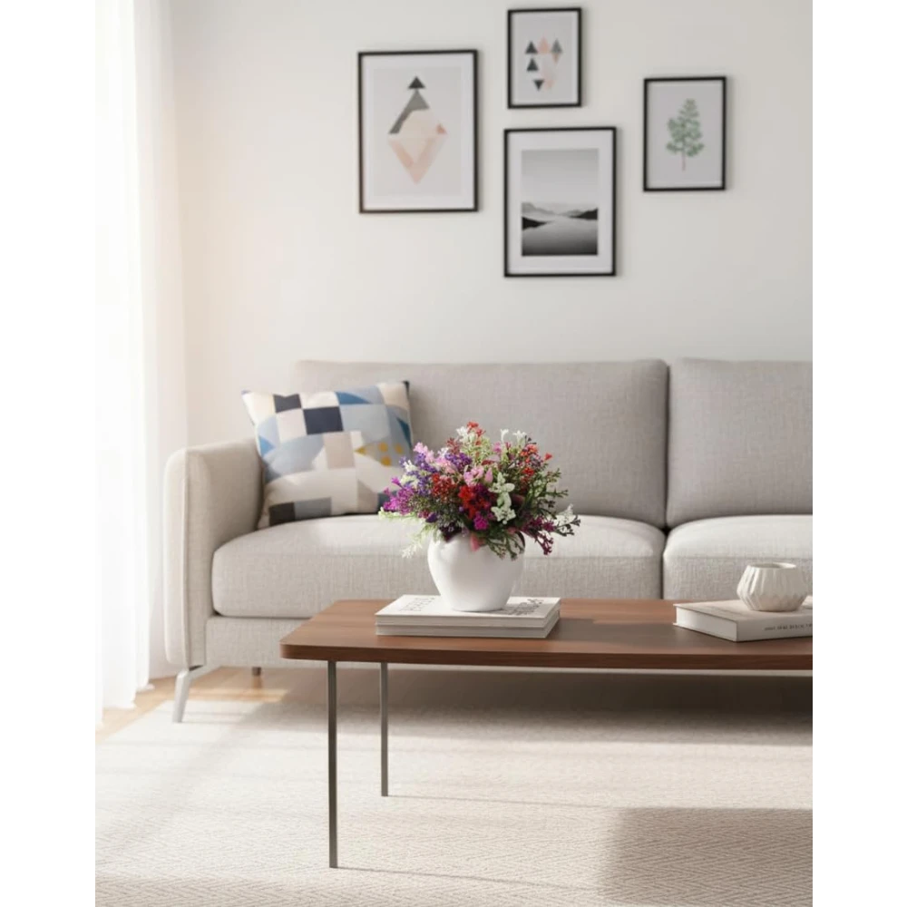 Foliyaj Artificial Plant with MultiColor Leaves|Item for Home Decor | Indoor decoration for Living Room|Potted Plants