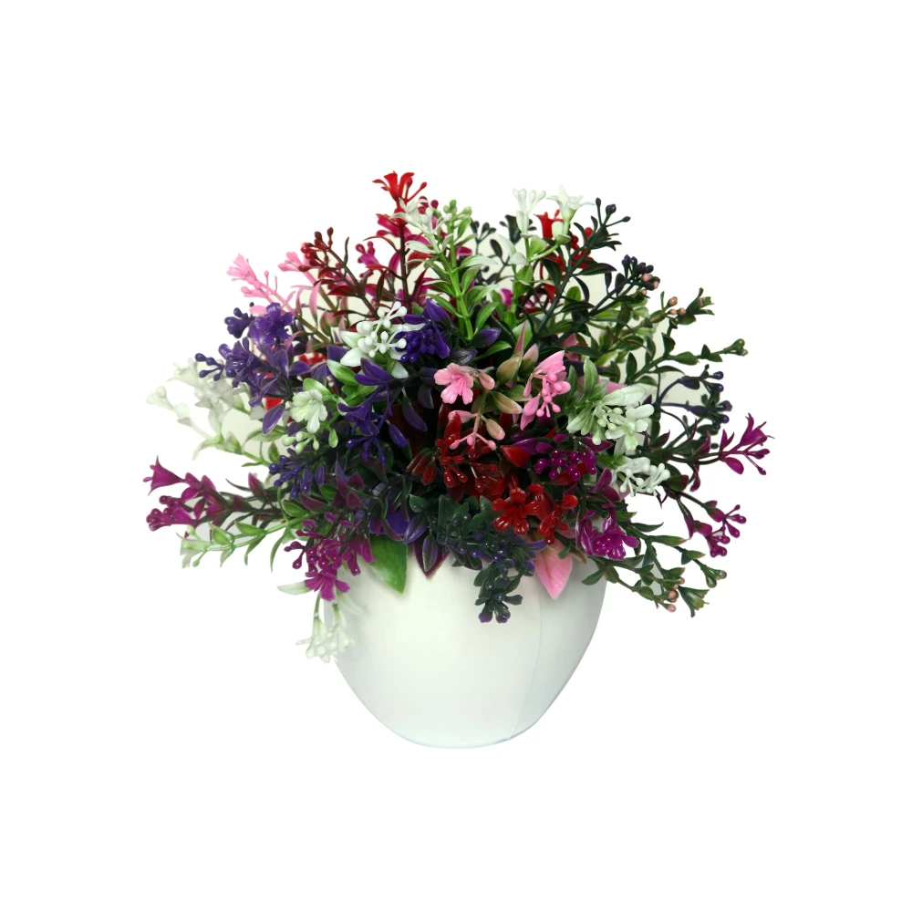 Foliyaj Artificial Plant with MultiColor Leaves|Item for Home Decor | Indoor decoration for Living Room|Potted Plants