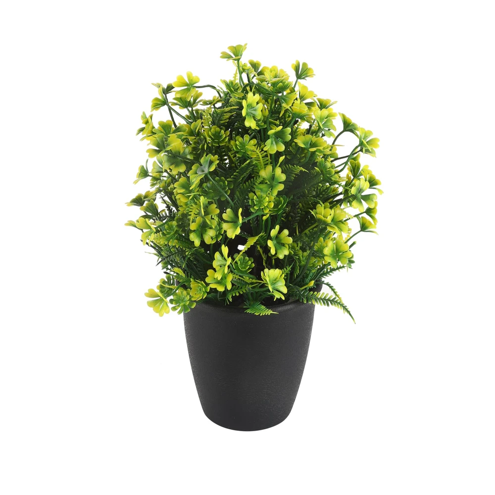 FOLIYAJ Real Look Artificial Plant with Pot and Yellow Daisy Flowers|Bonsai Tree|Artificial Flower|with Pot|Home Décor for Living Room Home Office Shop|House|Gift|Decoration