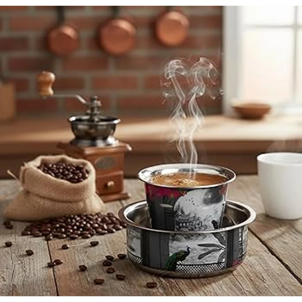 S.S Filter Coffee Cup Set (Pack Of 1)